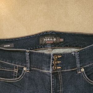 torrid Dark Blue Denim Jeggings